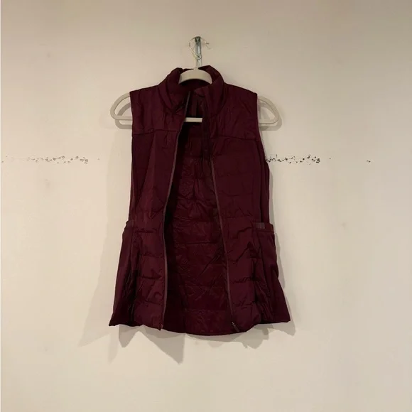 Lululemon Down For It All Vest in Purple - Picture 2 of 4